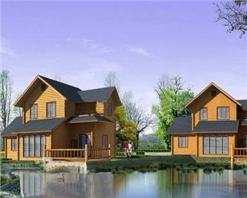 呼和浩特呼市防腐木塑集成房屋